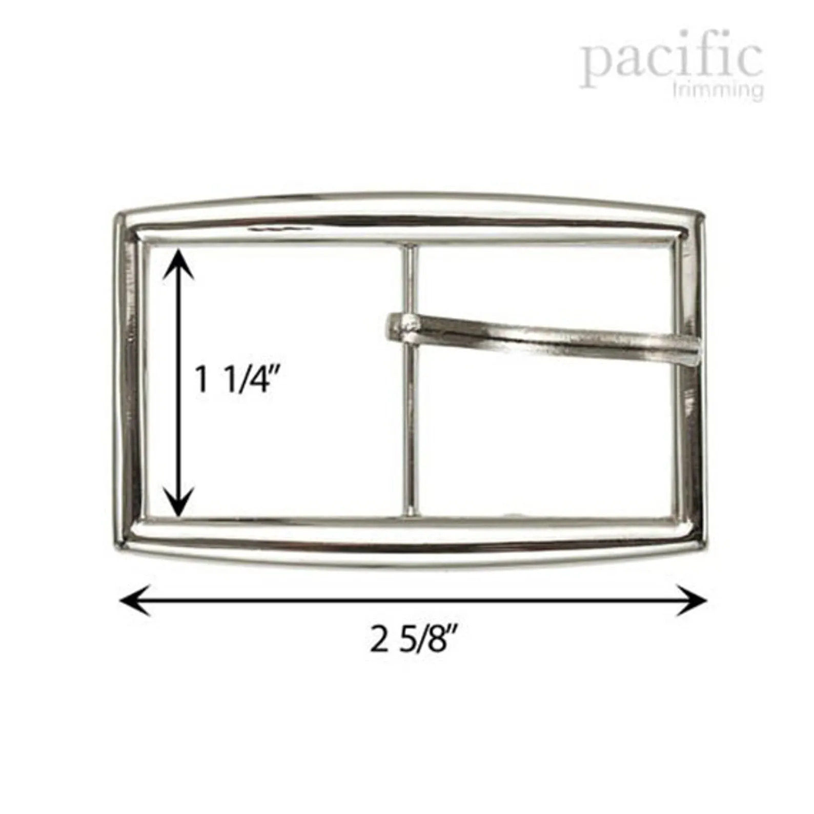 1 1/4" Metal Buckle : 160251