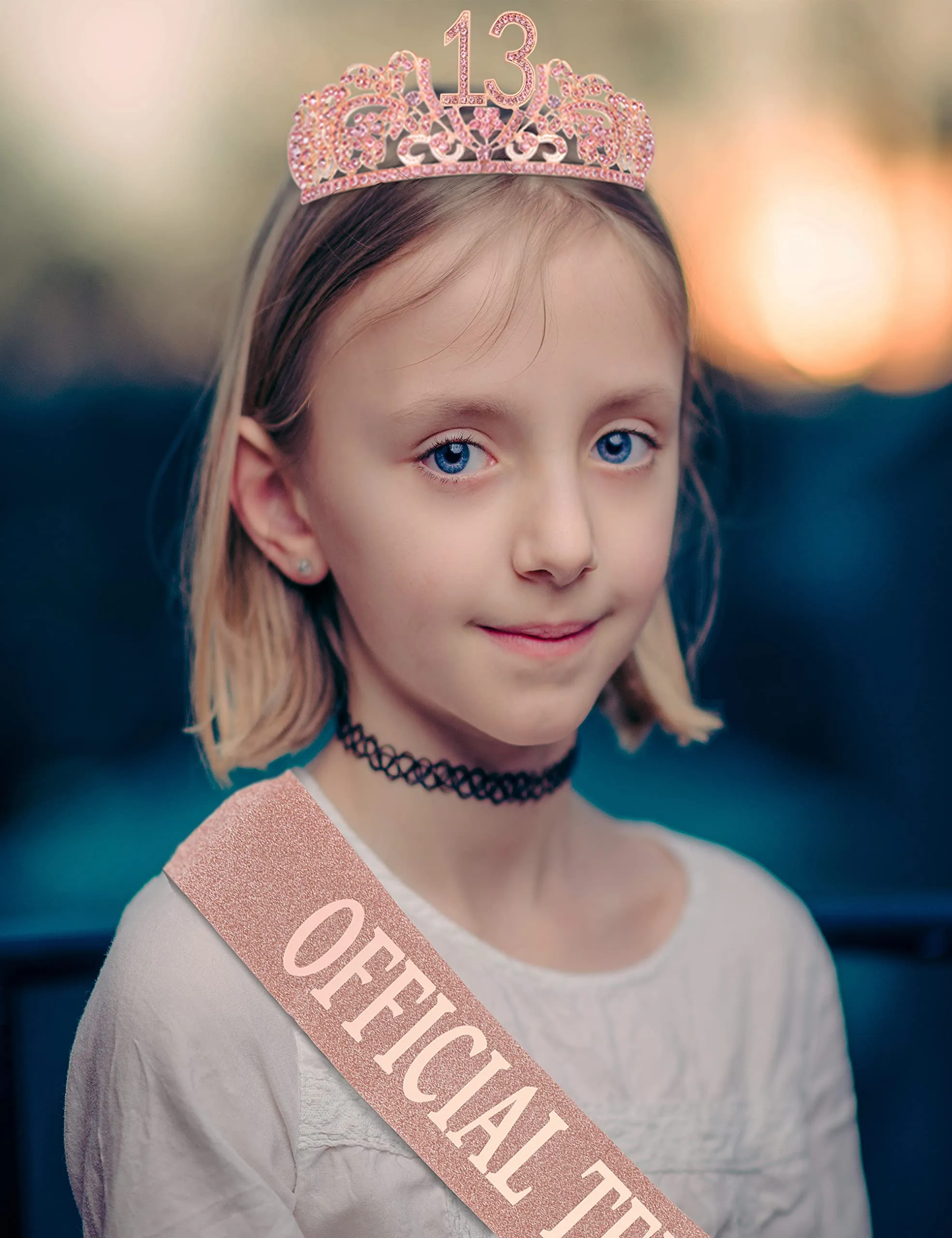 13th Birthday Gifts for Girls, 13th Birthday Tiara and Sash, 13th Birthday Decorations