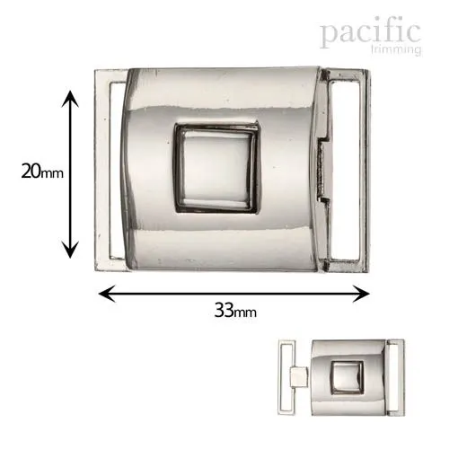 20mm Front Buckle Closure 170406