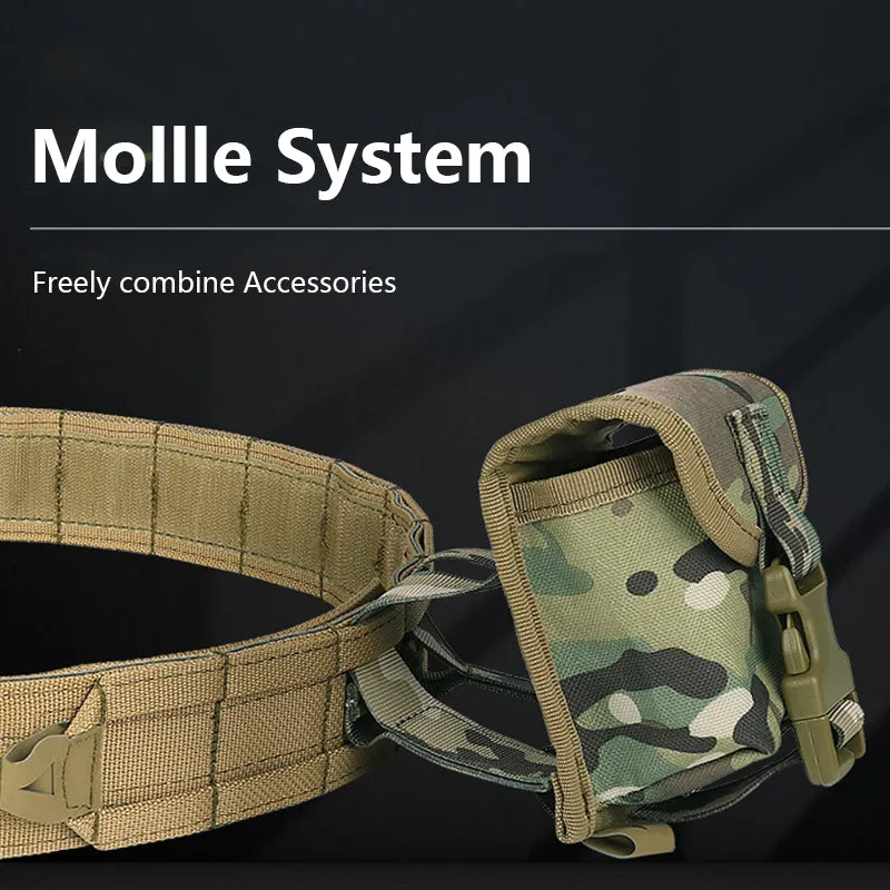 8 Set Pro Quick Release Tactical Molle Belt