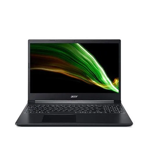 Black ACER Aspire 7 Gaming Laptop | 15.6 Full HD IPS Display | AMD Ryzen 5 Chip | 8GB DDR4 RAM | 512GB SSD Storage | GeForce GTX 1650 GPU | Windows 11 Home | Includes ACER Entry Run Rate Backpack E-1620-P