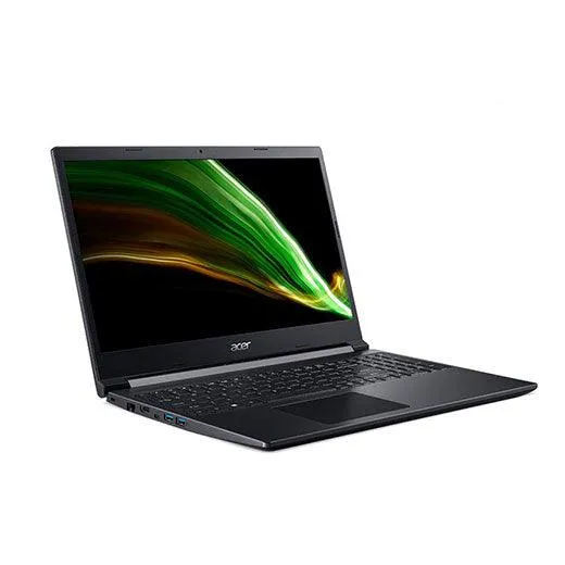 Black ACER Aspire 7 Gaming Laptop | 15.6 Full HD IPS Display | AMD Ryzen 5 Chip | 8GB DDR4 RAM | 512GB SSD Storage | GeForce GTX 1650 GPU | Windows 11 Home | Includes ACER Entry Run Rate Backpack E-1620-P