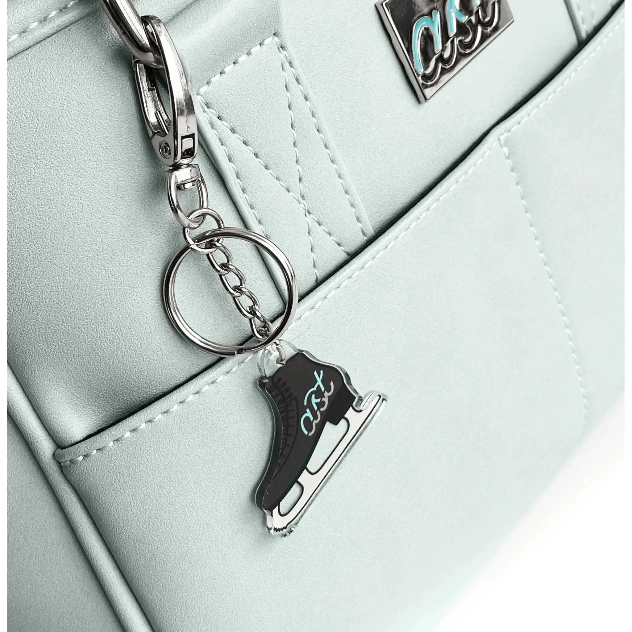 AST Bag Charm - Black Skate