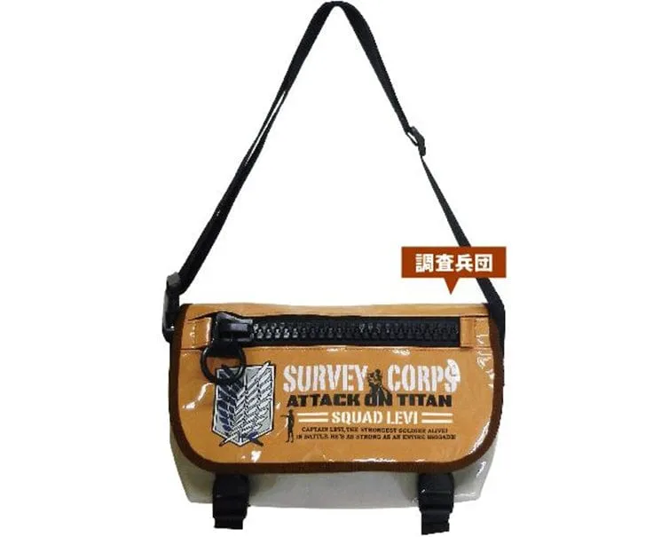 Attack On Titan Survey Corps Messenger Bag Levi