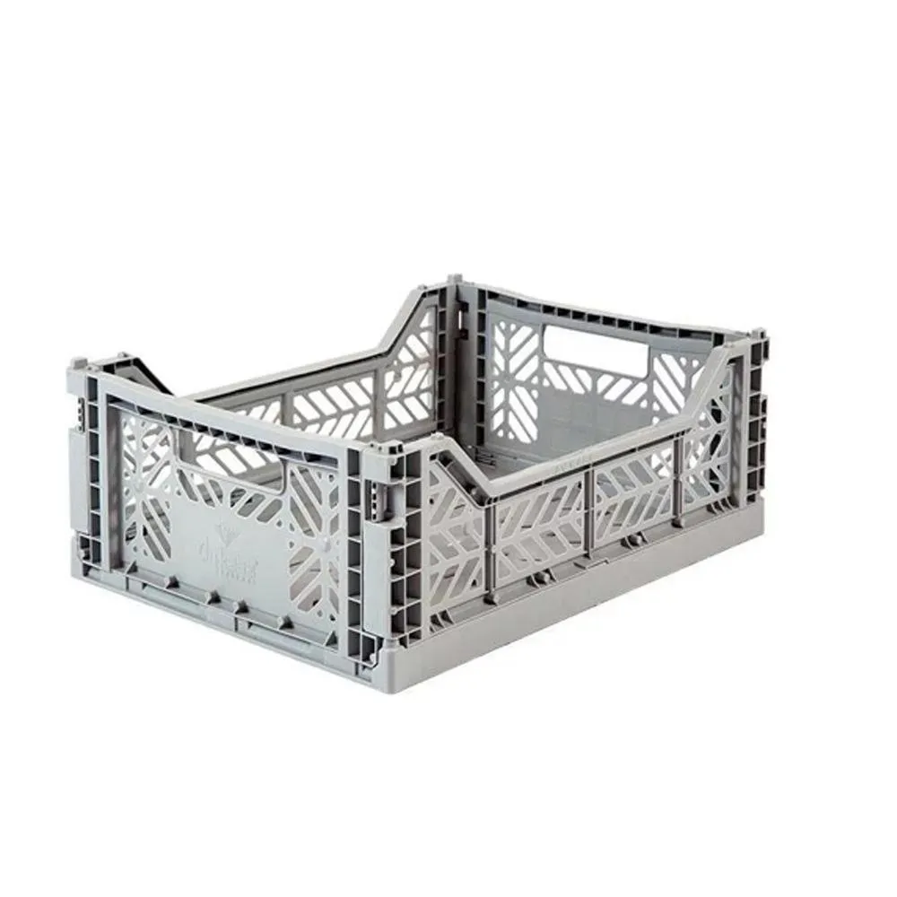 AyKasa Folding Crate - Grey