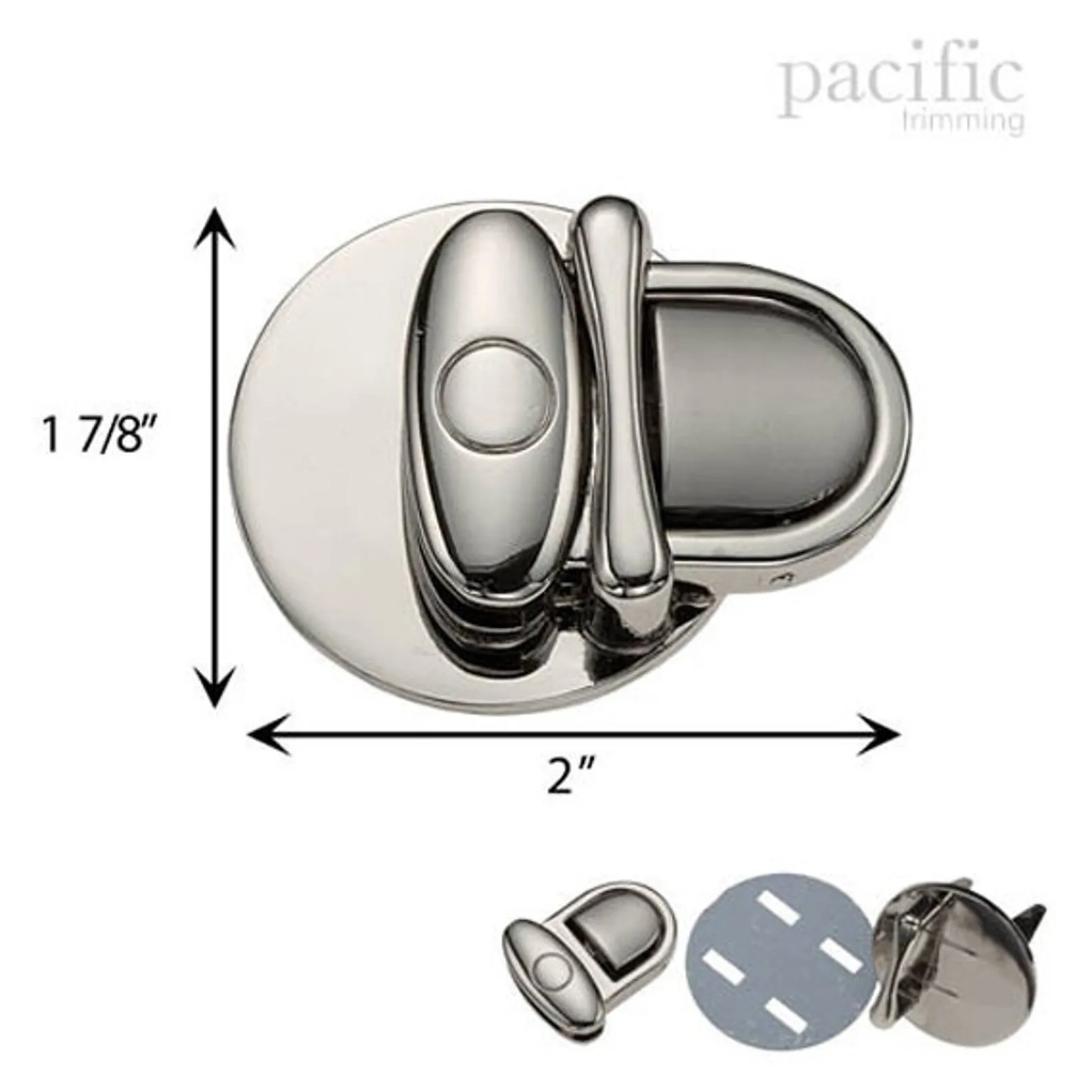 Bag Push Lock : 170017 (2 Colors)