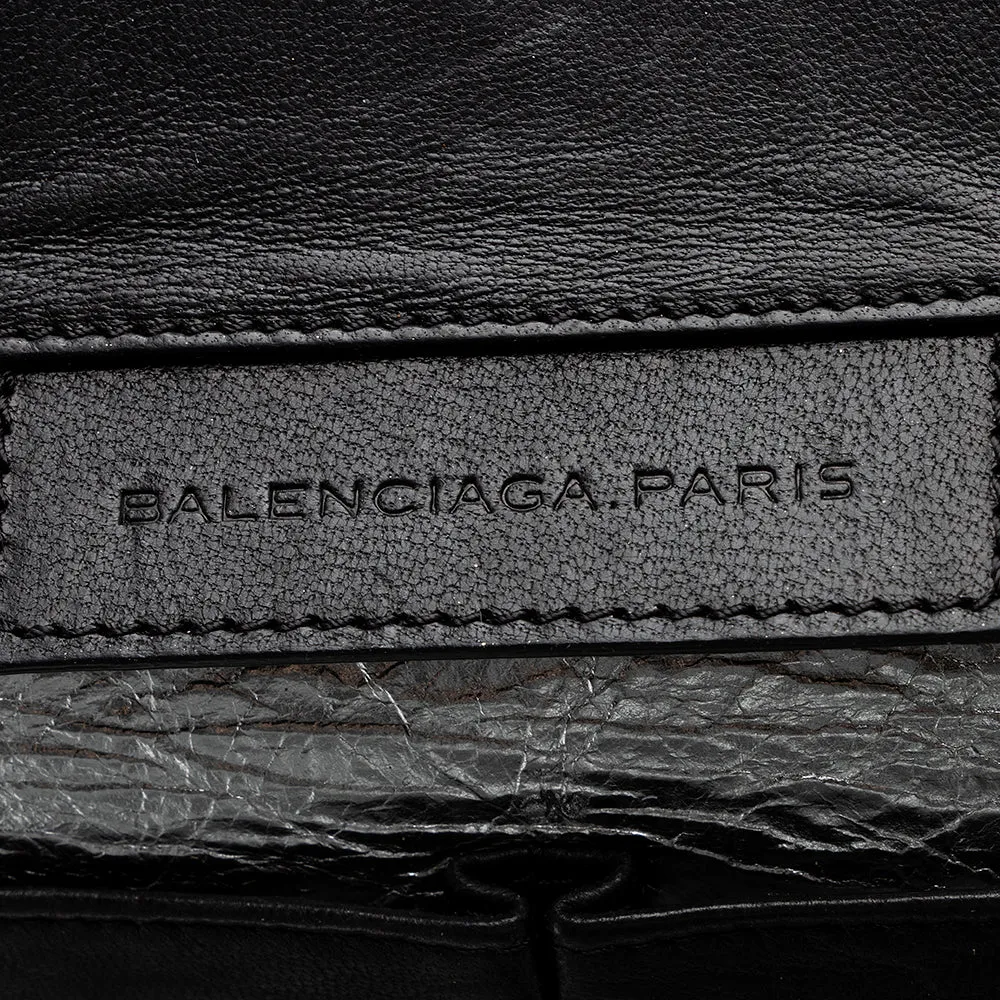 Balenciaga Calfskin Papier A4 Zip Around Large Tote