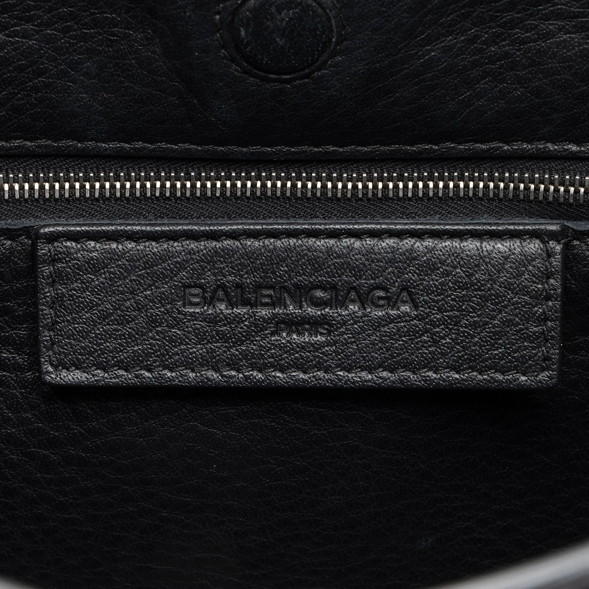 Balenciaga Calfskin Papier A4 Zip Around Mini Tote