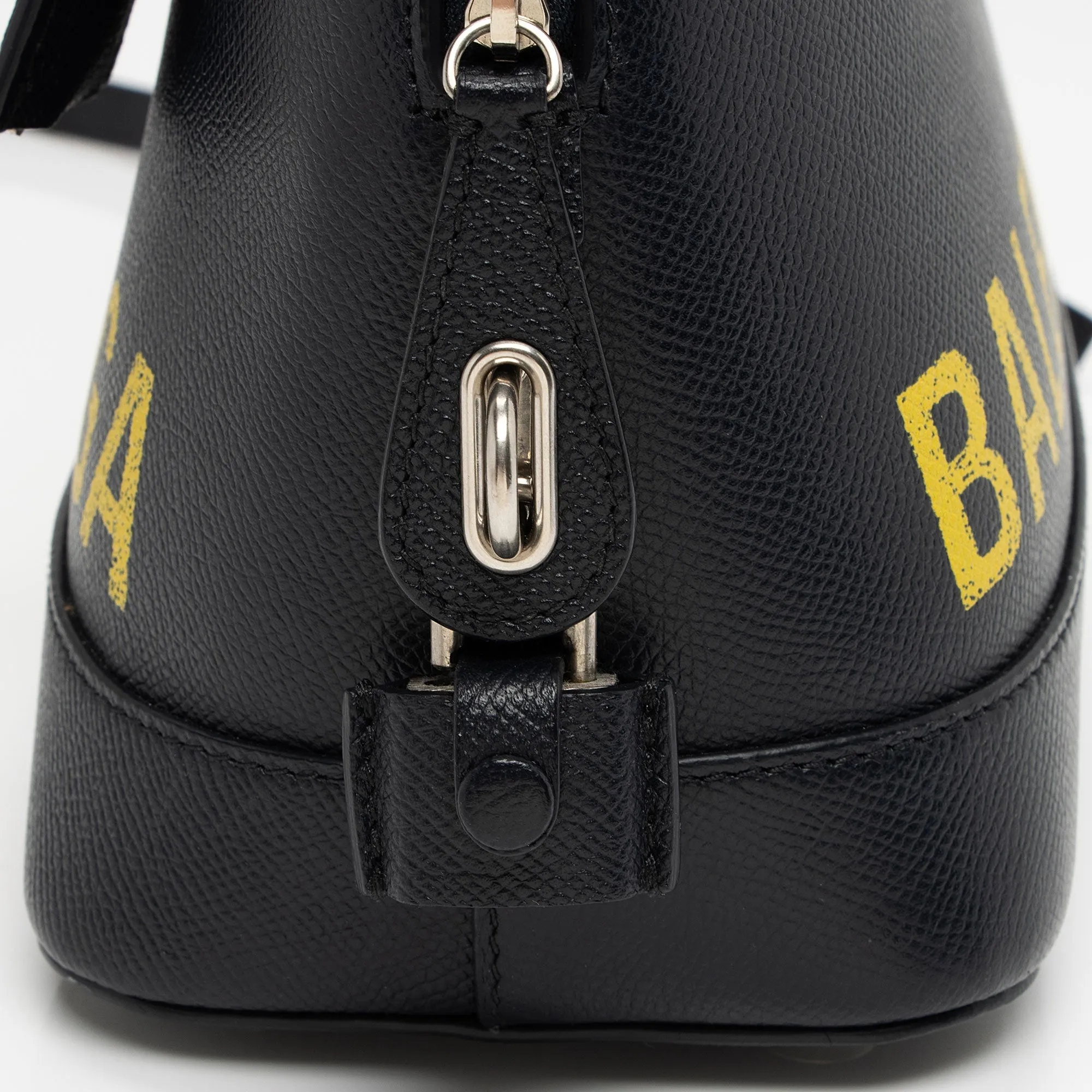 Balenciaga Grained Calfskin Ville Small Top Handle Bag