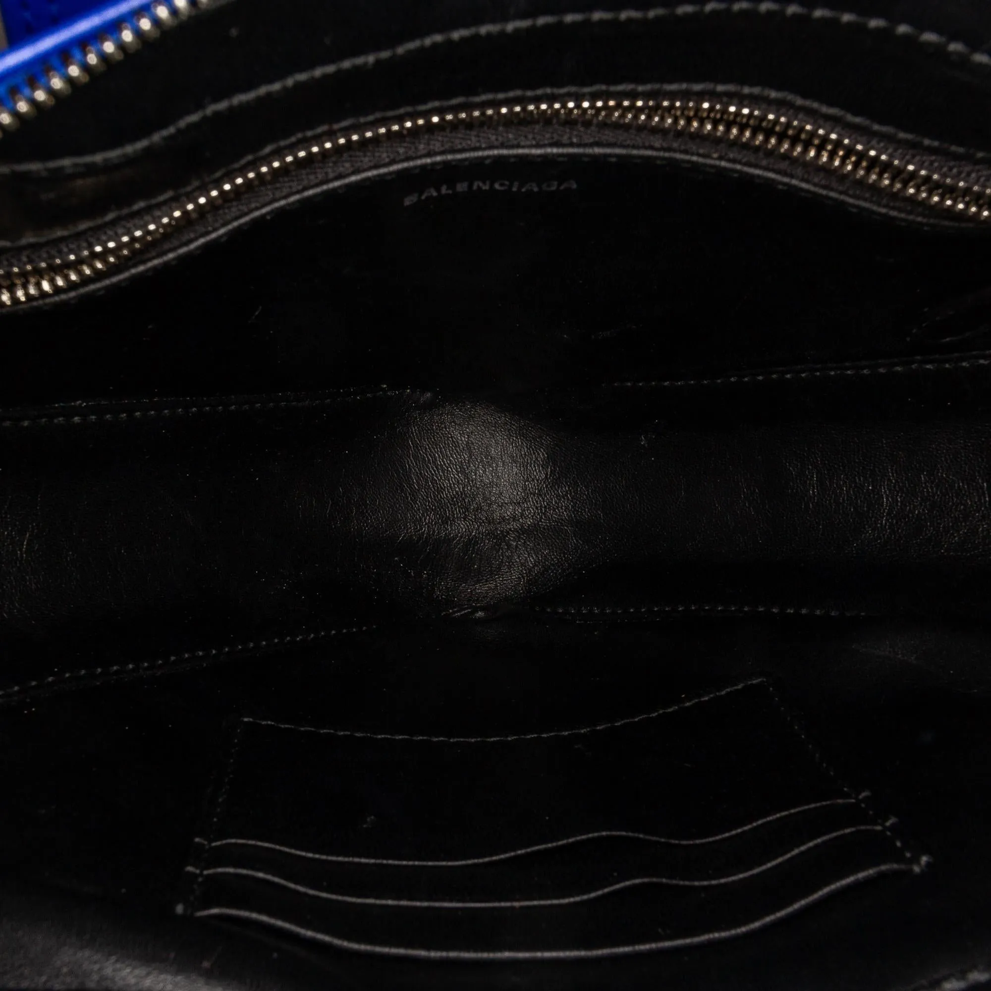 Balenciaga S Triangle Leather Duffle Bag