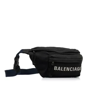 Balenciaga Wheel Logo Belt Bag