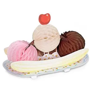 Banana Split - Tissue Decoration