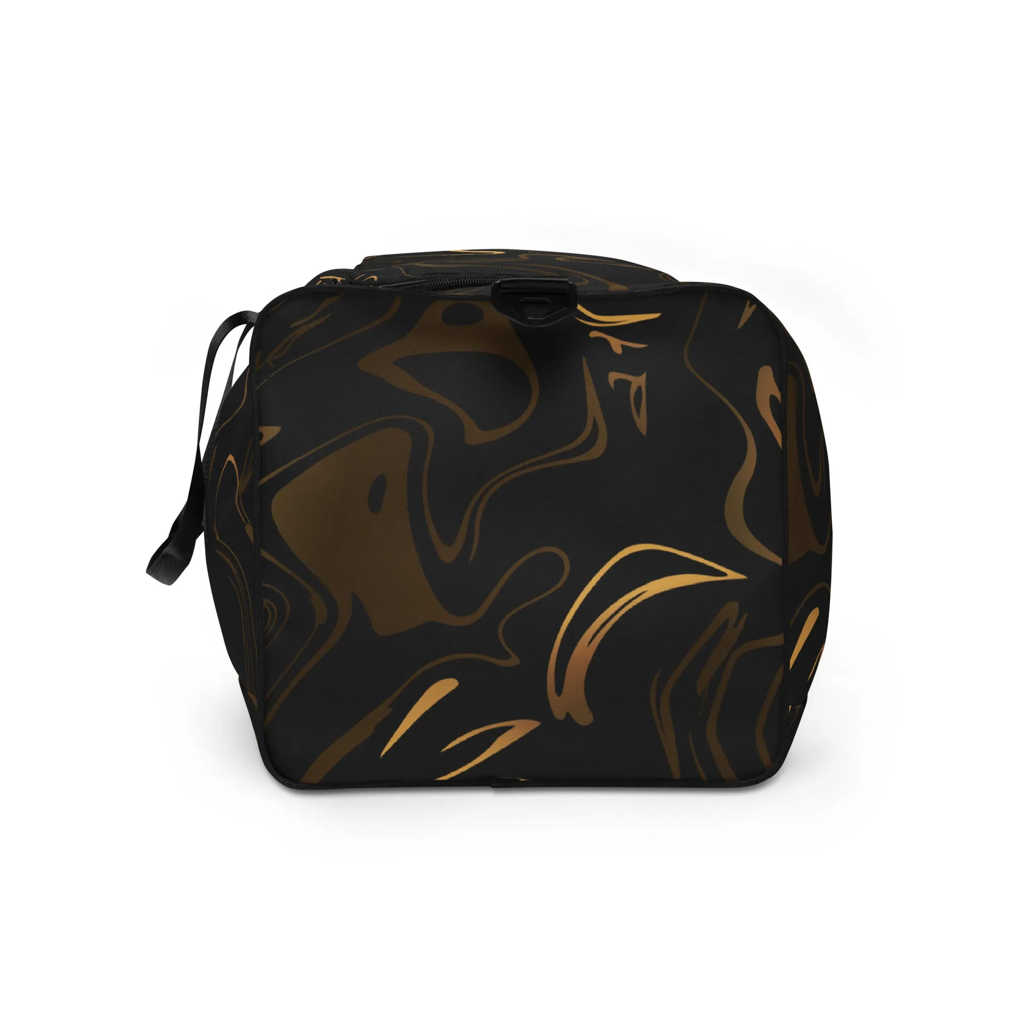 Black & Gold Duffle Bag