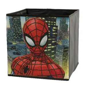 CA-MCUFB2: Crystal Art Foldable Storage Box 30x30cm - Spiderman