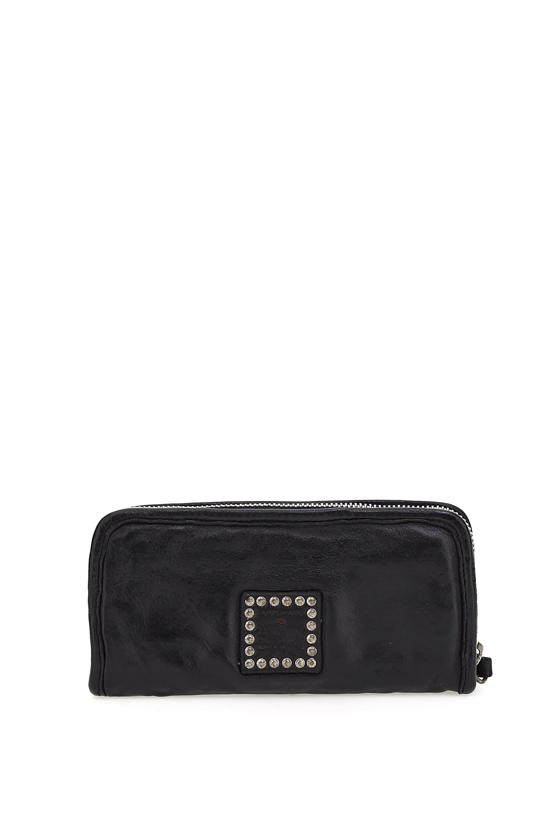 Campomaggi Studded Wallet - Black