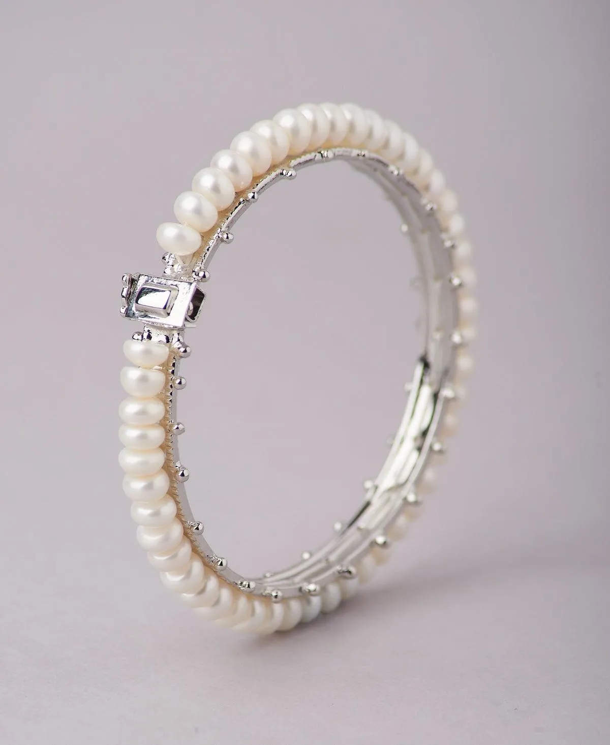 Classy Real Pearl Bangle