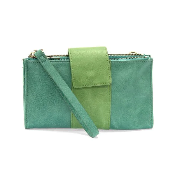 Color Block Wallet Crossbody by Joy Susan