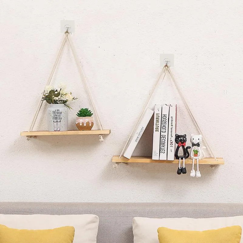 Creative Display Rack Swing Wall-Mounted Shelf