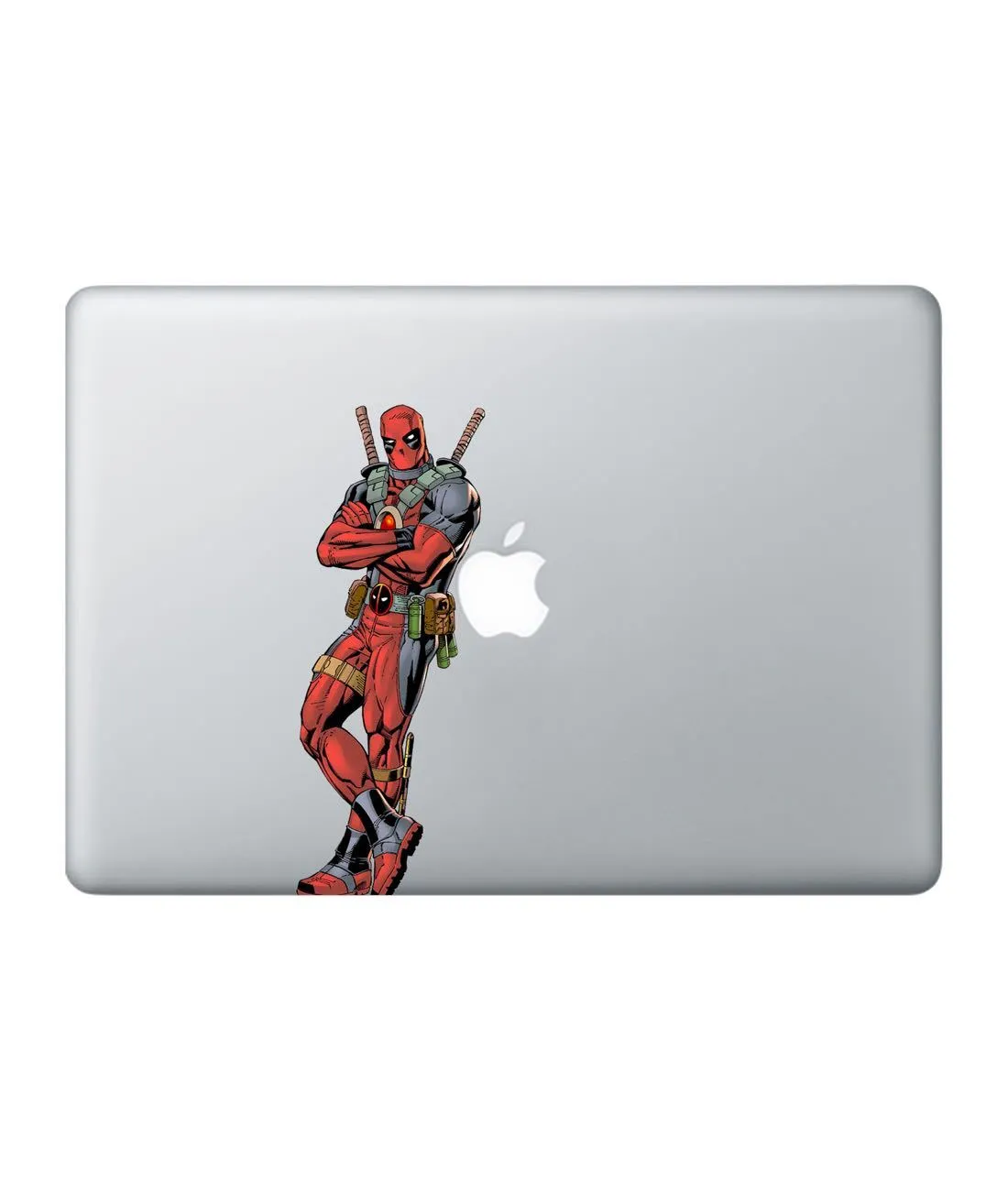 Deadpool Chill Laptop Decal by Macmerise