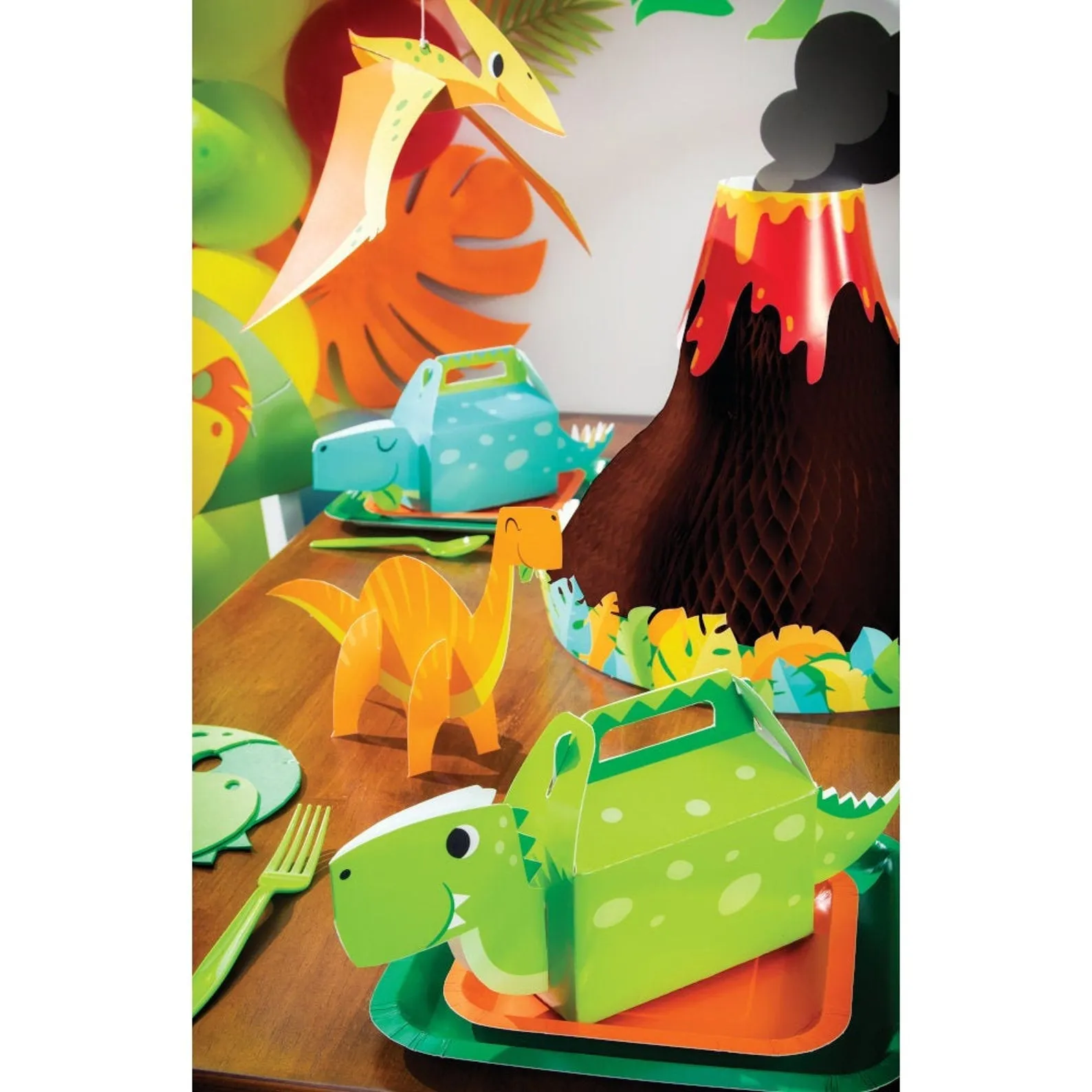 Dinosaur Party Favor Box