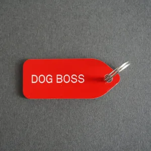 Dog collar Charm: Dog Boss