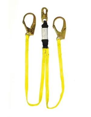 EA Lanyard - 4, 5, or 6 ft. Twin Leg, Zorber Pack, Select Connectors