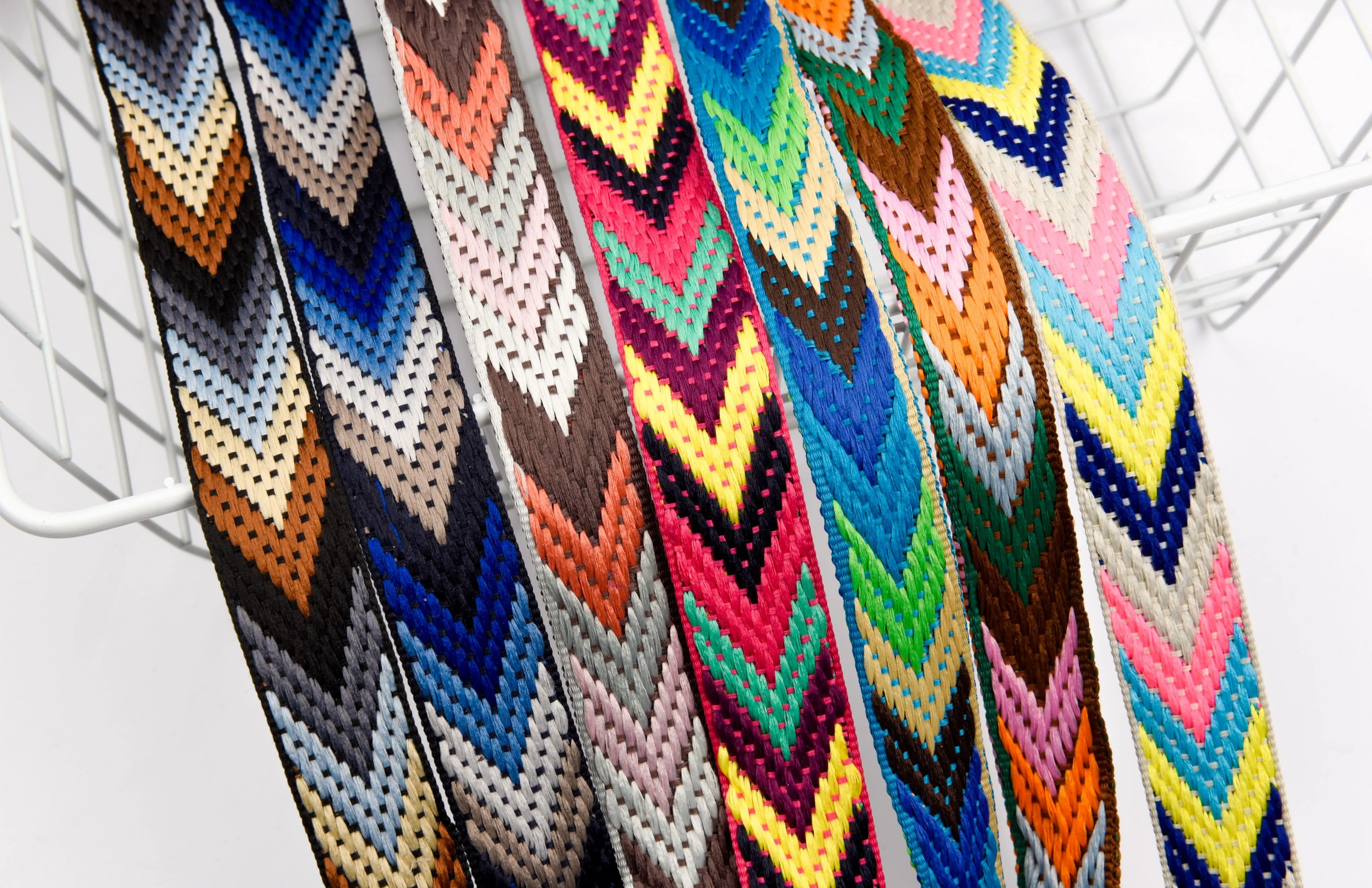 Ethnic Missoni Jacquard Webbing 25mm