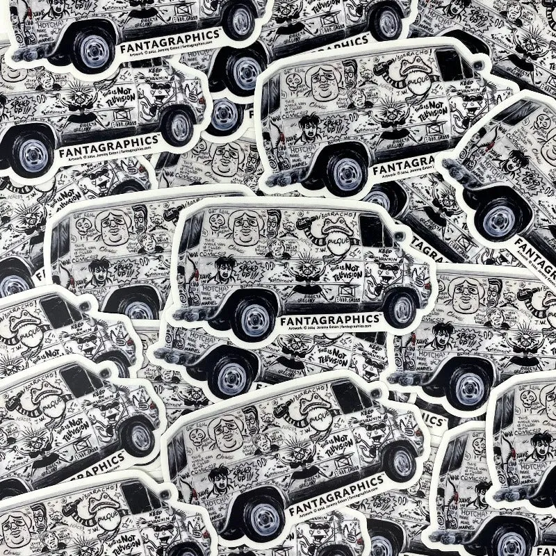 Fantagraphics Van Vinyl Sticker