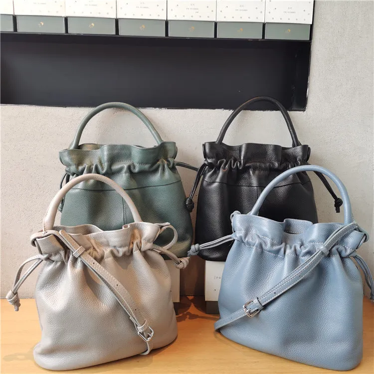 Fashion Leather Bucket Bag New