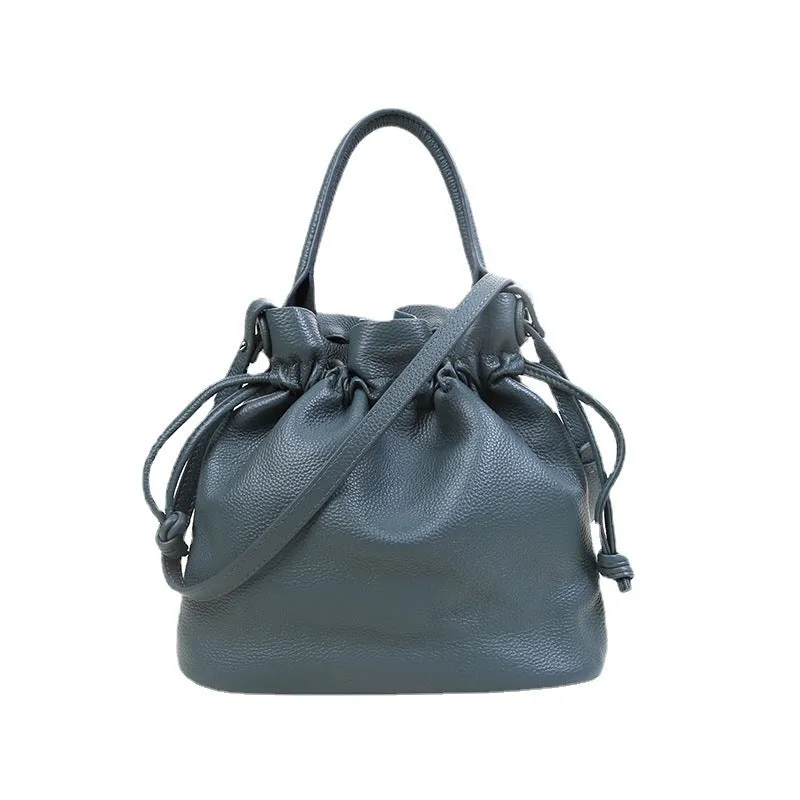 Fashion Leather Bucket Bag New