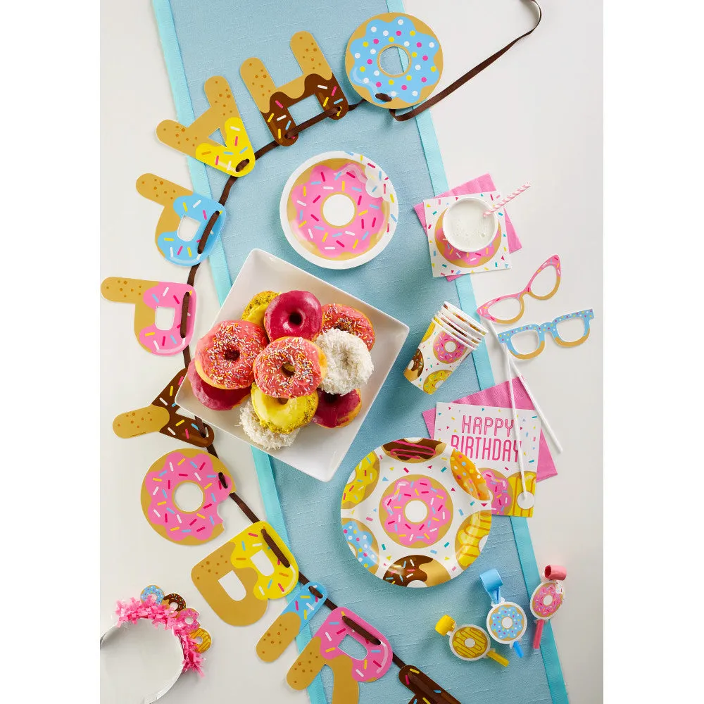 Fun Donut Birthday Party Mylar Balloon