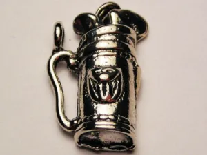 Golf Bag Genuine American Pewter Charm