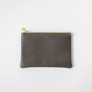 Grey Cypress Small Zip Pouch