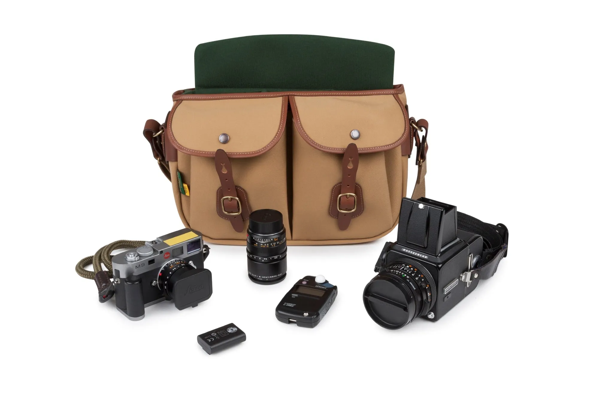 Hadley Pro 2020 Camera Bag - Khaki Canvas / Tan Leather