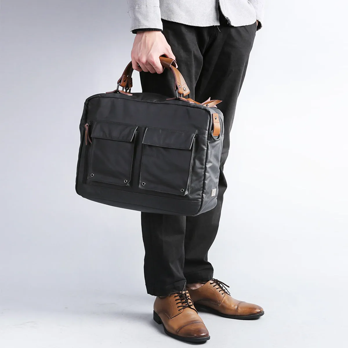 Impervious Laptop Messenger Bag - Black