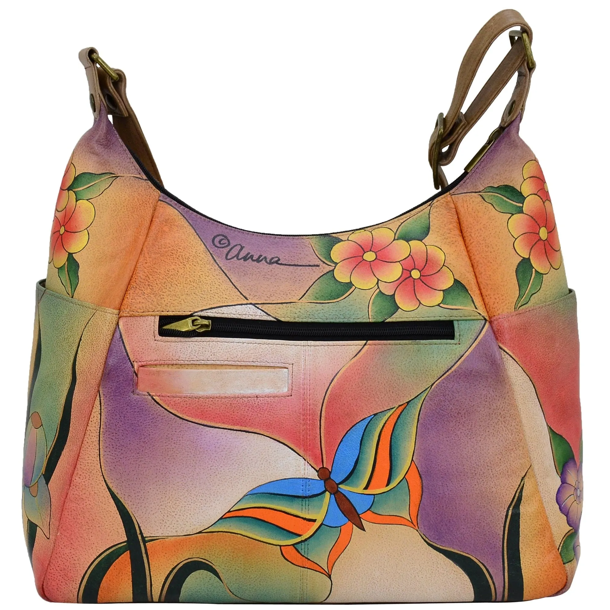 Large Multi Pocket Hobo - 8060