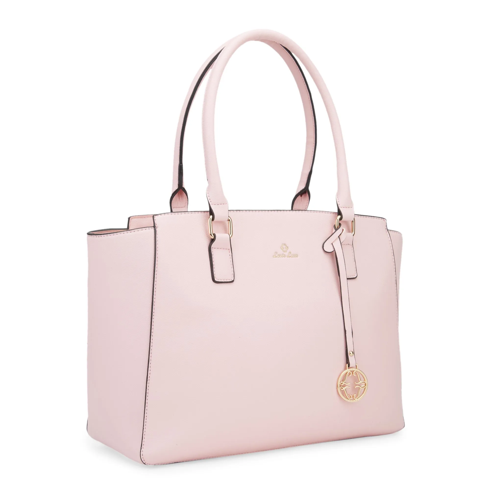 Lavie Luxe Light Pink Large Women's Kaley Tote Bag