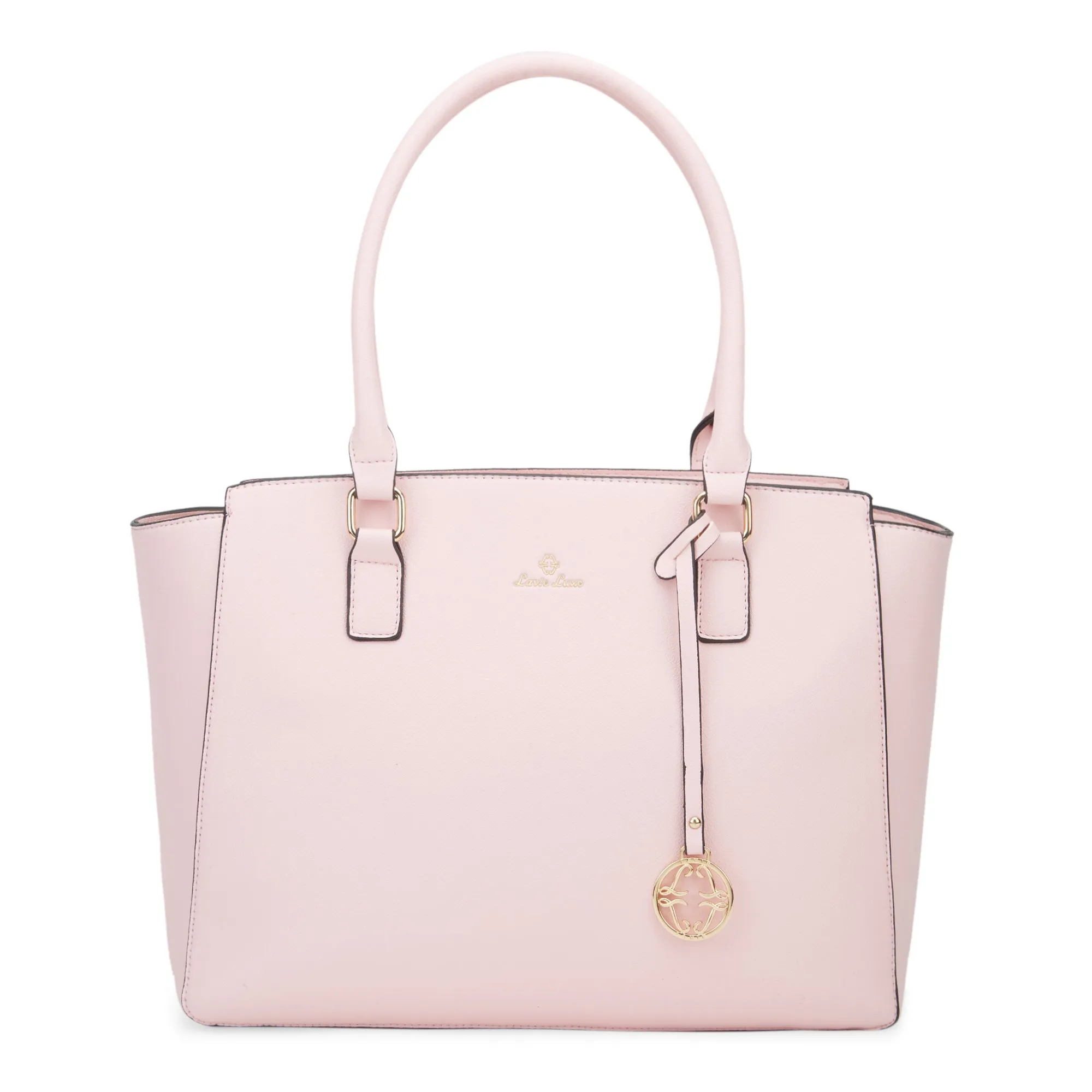 Lavie Luxe Light Pink Large Women's Kaley Tote Bag