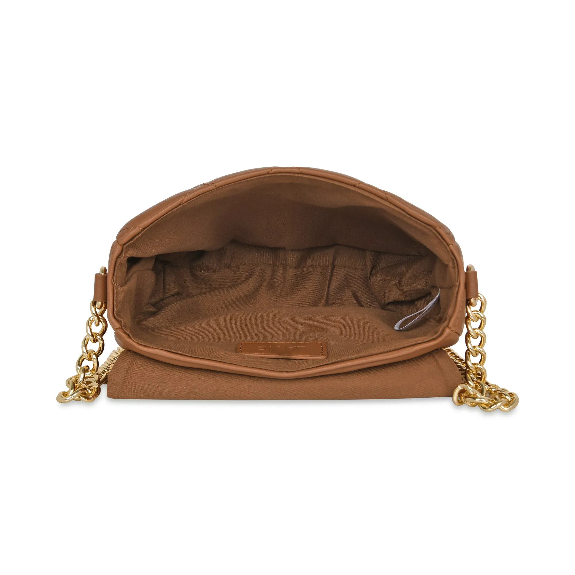 Lavie Luxe Tan Small Women's Chan Flap Sling Bag