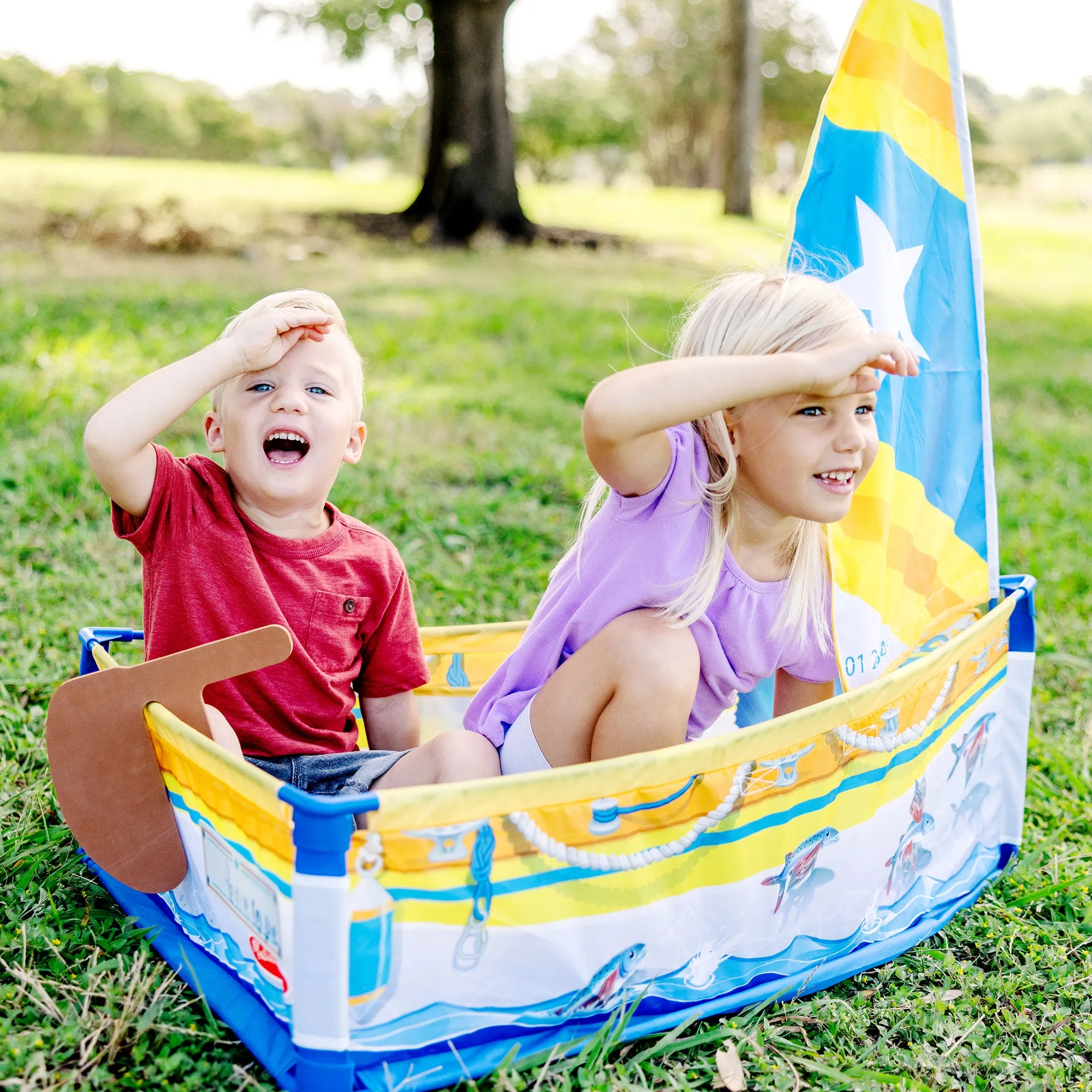 Let's Explore Sailboat Play Set