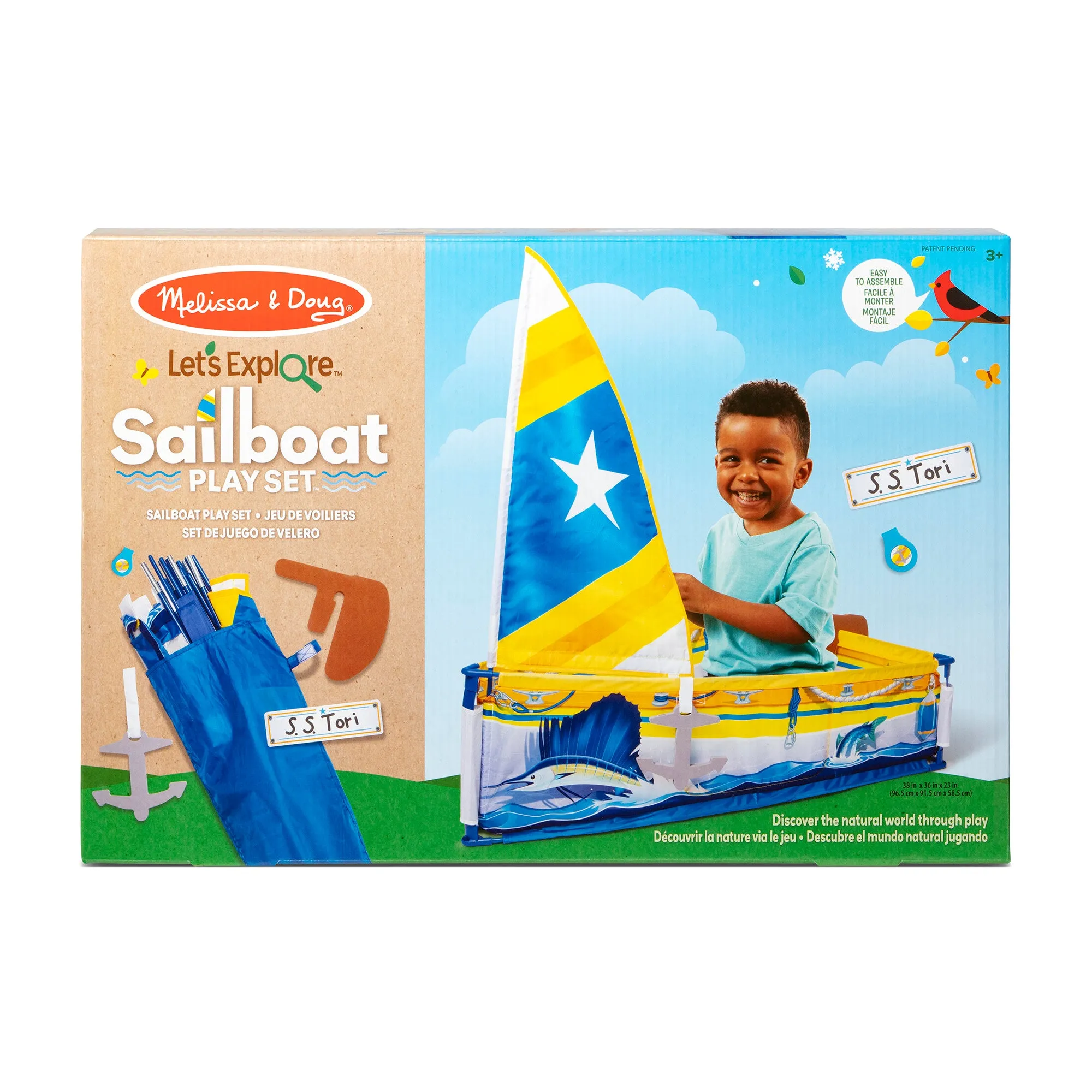 Let's Explore Sailboat Play Set