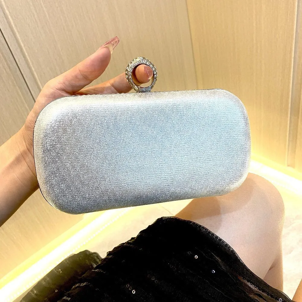 Luz Diamonds Clutch Bag