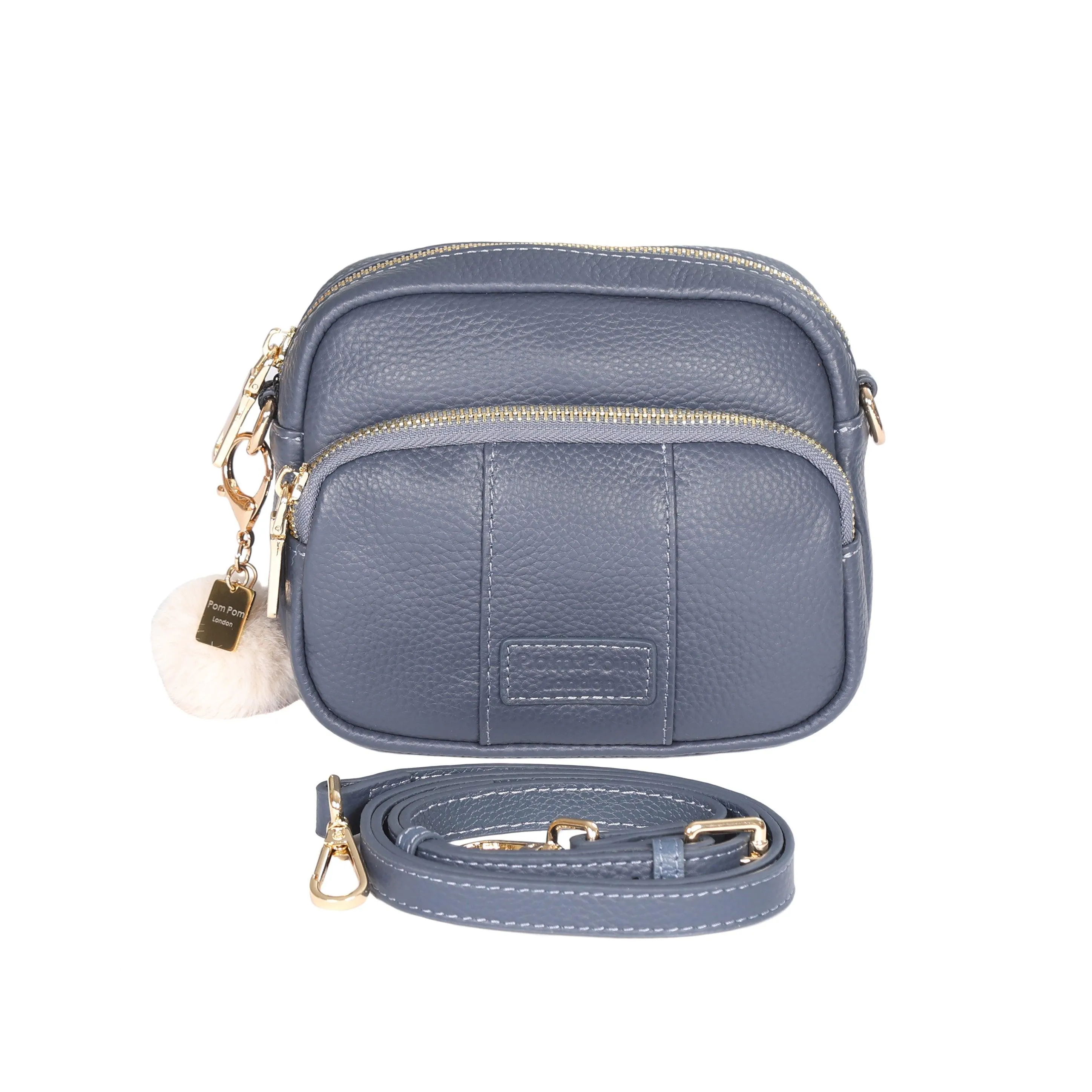 Mayfair MINI Bag Slate Blue & Accessories