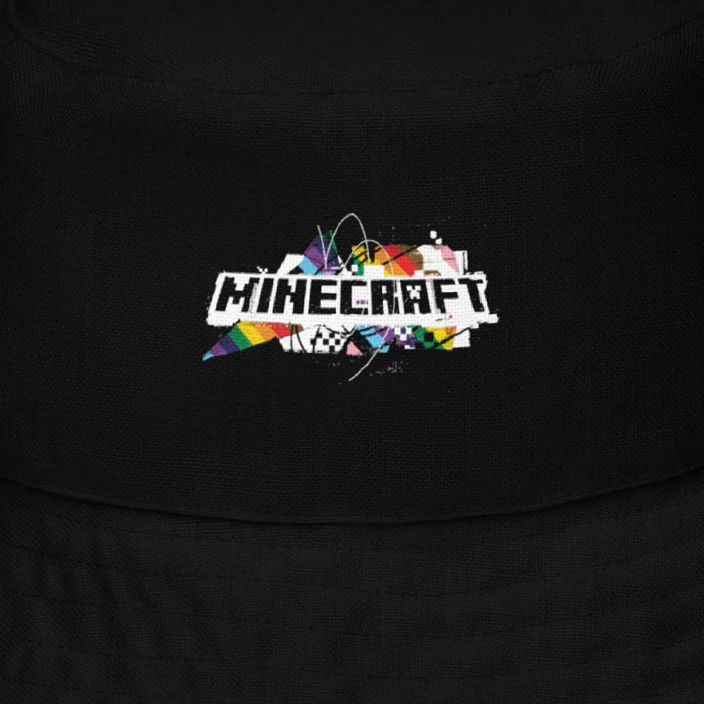 Minecraft Rainbow Reversible Bucket Hat