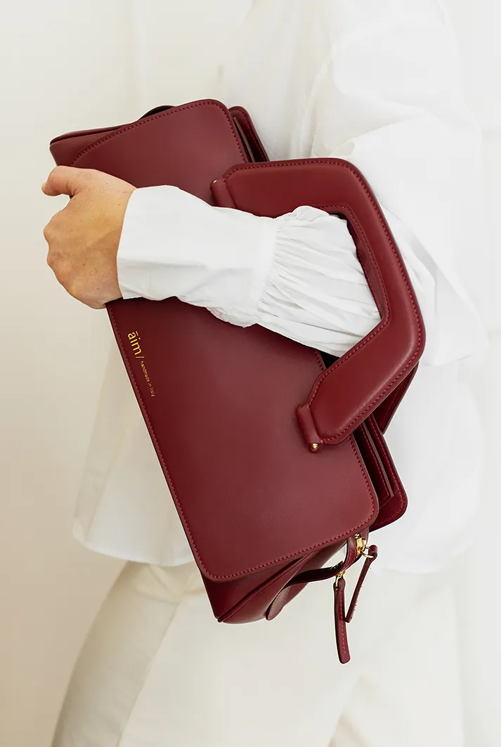 Olivia Bag | Burgundy