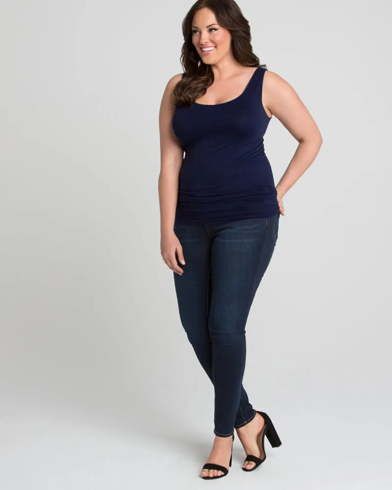 Plus Size Scoopneck Tank by Skinnytees