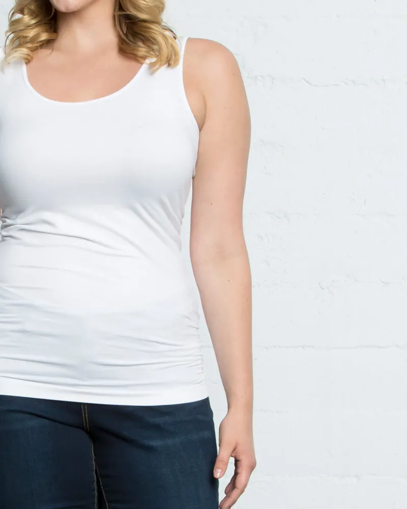 Plus Size Scoopneck Tank by Skinnytees