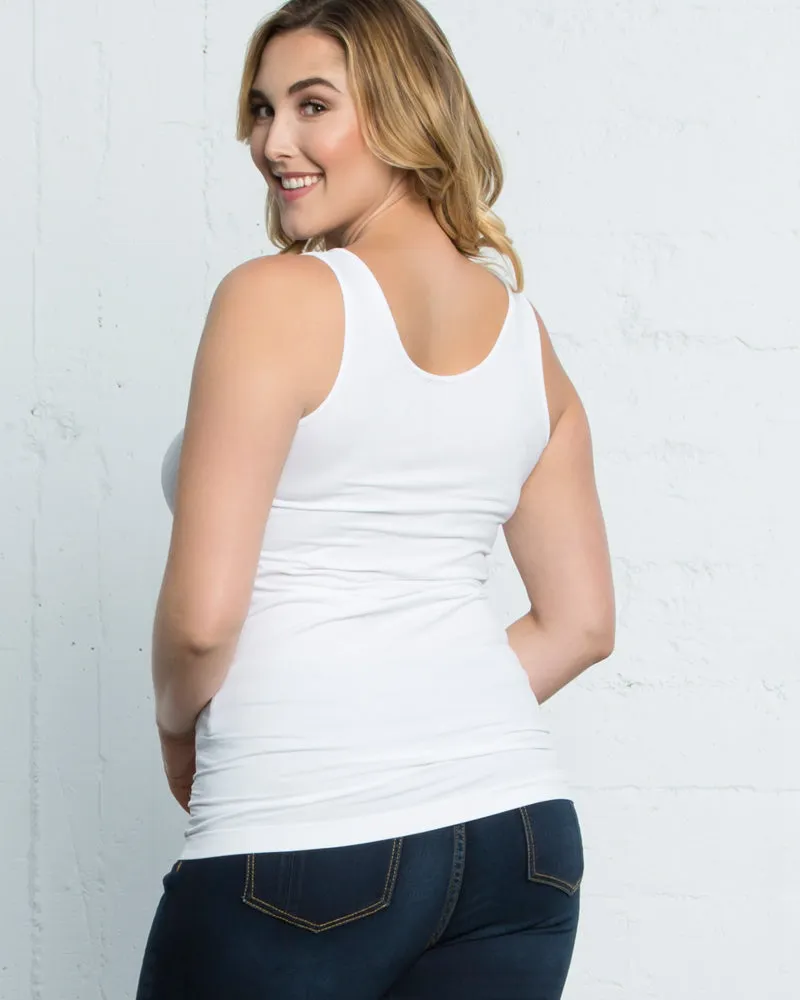 Plus Size Scoopneck Tank by Skinnytees