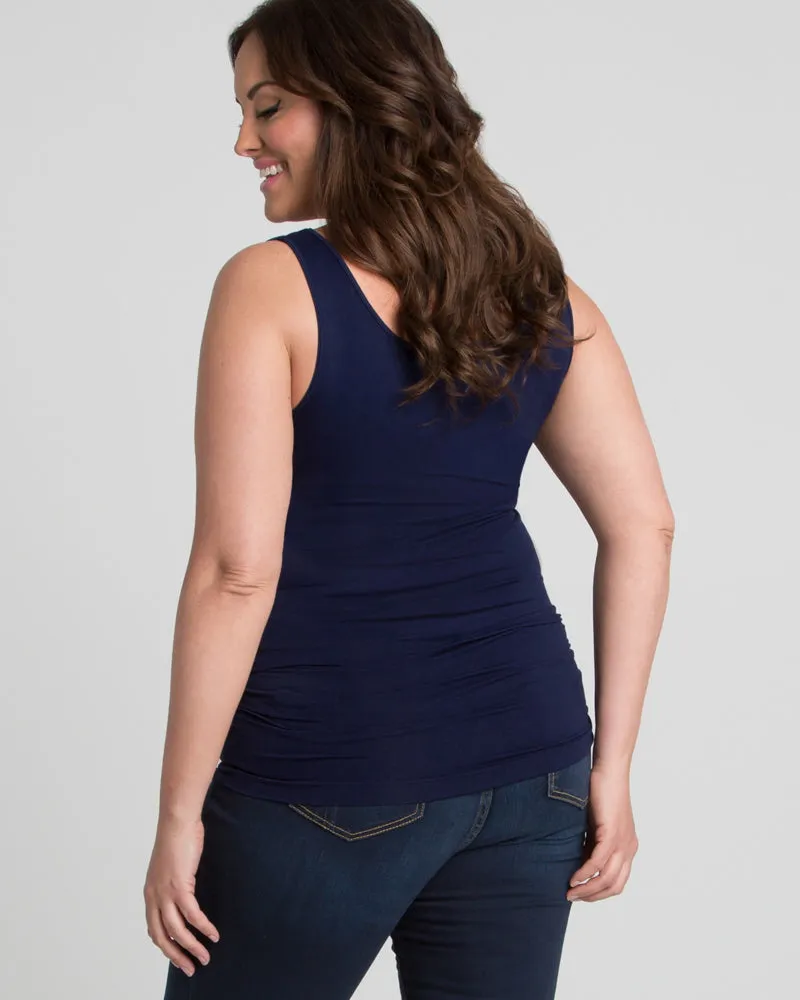 Plus Size Scoopneck Tank by Skinnytees