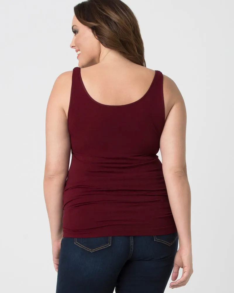 Plus Size Scoopneck Tank by Skinnytees